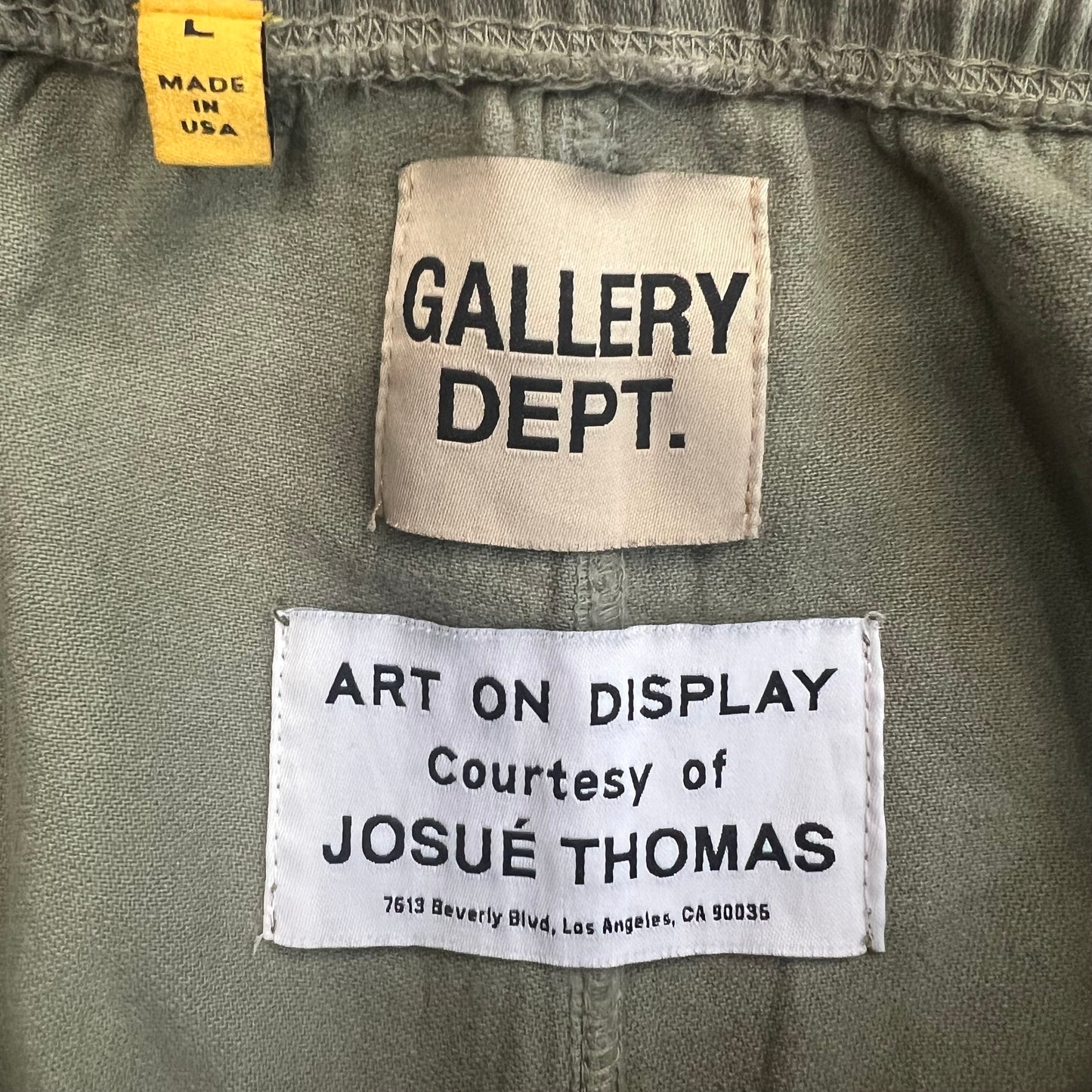 Gallery Dept. Green Shorts