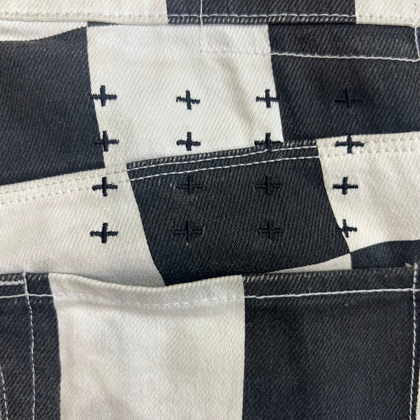 KSUBI × JEREMY SCOTT Checker Pants