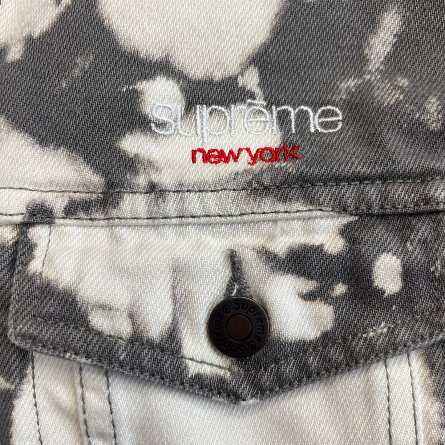Supreme Denim Trucker Jacket (Bleached)