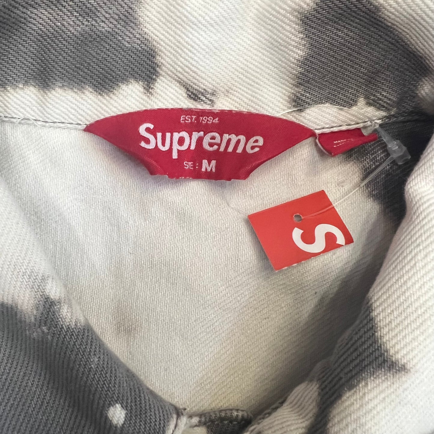 Supreme Denim Trucker Jacket (Bleached)
