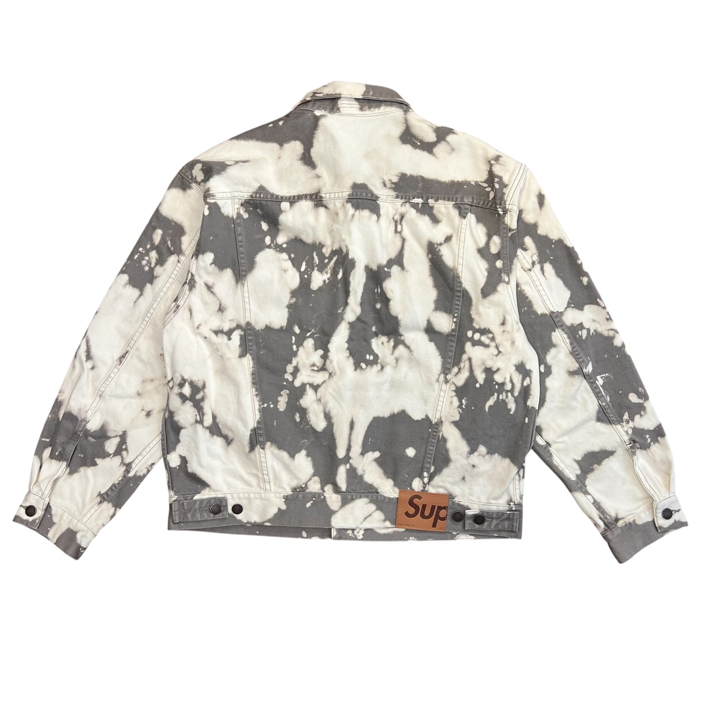 Supreme Denim Trucker Jacket (Bleached)