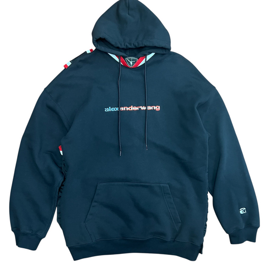 Alexander Wang Basket Hybrid Hoodie