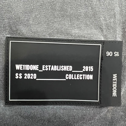 We11done　Cut-off fade T-shirt
