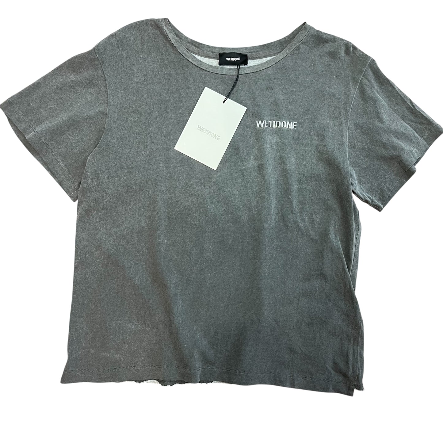 We11done　Cut-off fade T-shirt