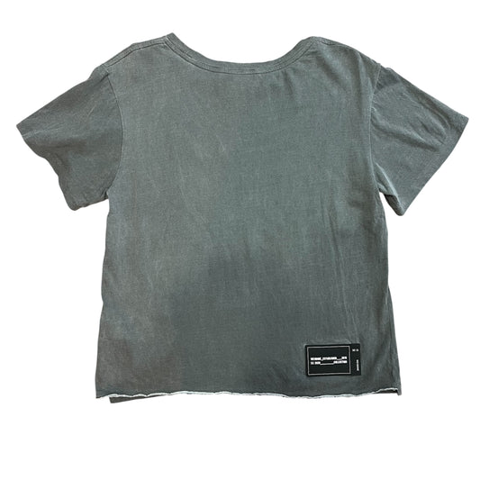 We11done　Cut-off fade T-shirt