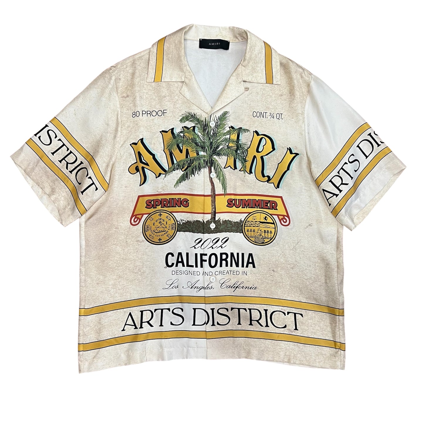 Amiri　Summer Rayon Shirt