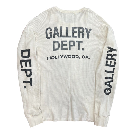 GALLERY DEPT.　Thermal Long Sleeve White