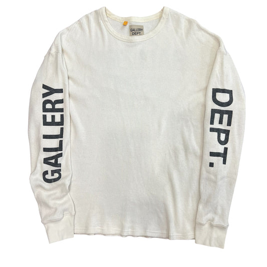 GALLERY DEPT.　Thermal Long Sleeve White