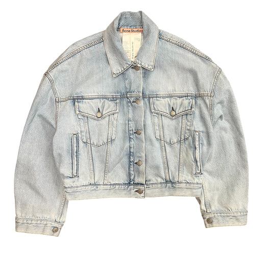 Acne Studios. Denim Jacket  Relaxed Cropped Fit